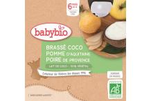 GOURDE BRASSE LAIT COCO POMME POIRE