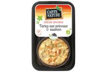 TARTE POIREAUX ET SAUMON 2X115G