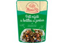 LENTILLES VERTES CUISINEES