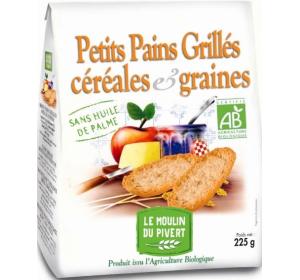 PETIT PAIN AUX GRAINS ET CEREALES