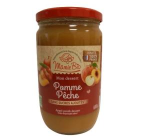 PUREE POMME PECHE 100% FRANCE