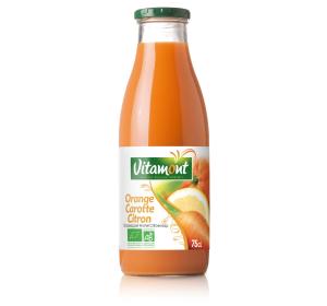 JUS ORANGE CAROTTE CITRON 75CL