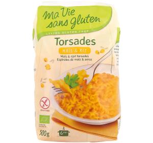 TORSADE MAIS RIZ SANS GLUTEN
