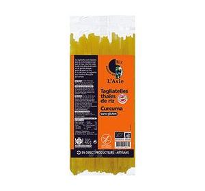 TAGLIATELLES THAI DE RIZ AU CURCUMA