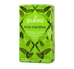 INFUSION TROIS MENTHES PUKKA