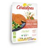 GALETTE LENTILLES CORAIL CURRY GINGEMBRE