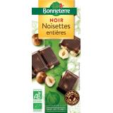 CHOCOLAT NOIR AUX NOISETTES ENTIERES