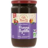 PUREE POMME MYRTILLE 680G